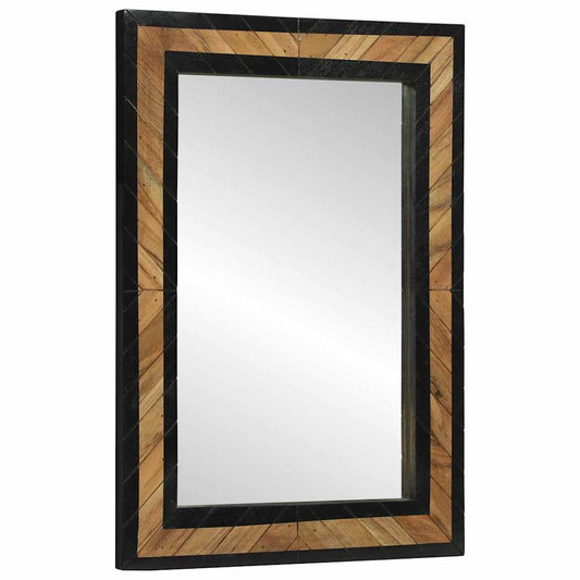vidaXL Καθρέφτης 70x2x70 cm Σταθερό Ξύλο Ακακίας