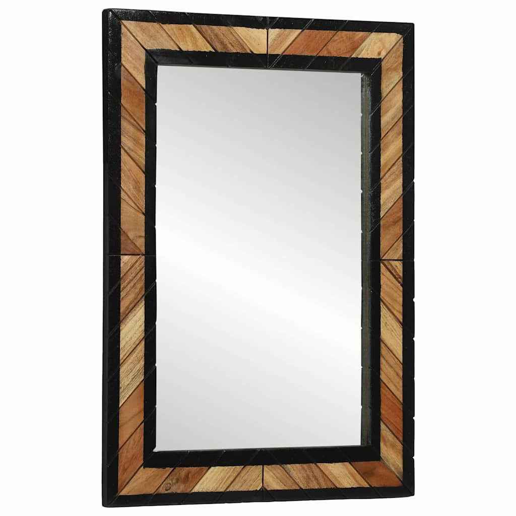 vidaXL Καθρέφτης 70x2x70 cm Σταθερό Ξύλο Ακακίας