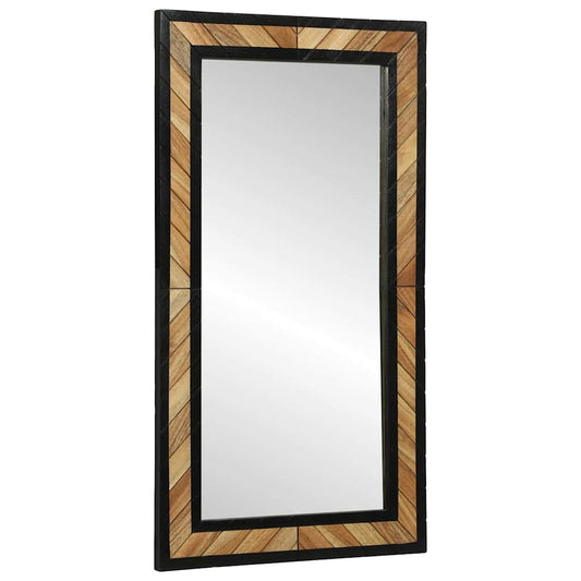 vidaXL Καθρέφτης 90x2x50 cm Συμπαγές Ξύλο Ακακίας