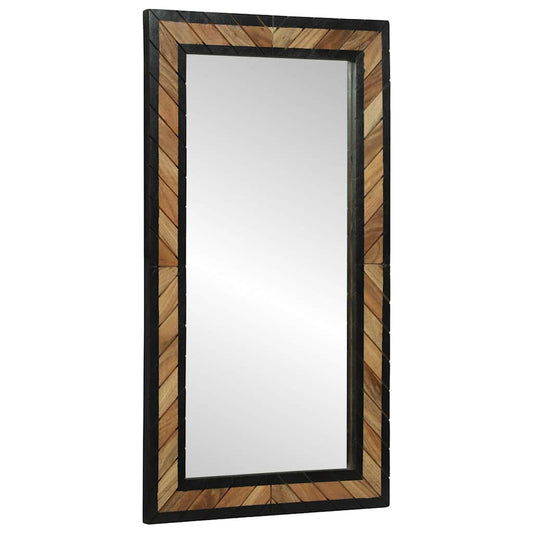 vidaXL Καθρέφτης 90x2x50 cm Συμπαγές Ξύλο Ακακίας