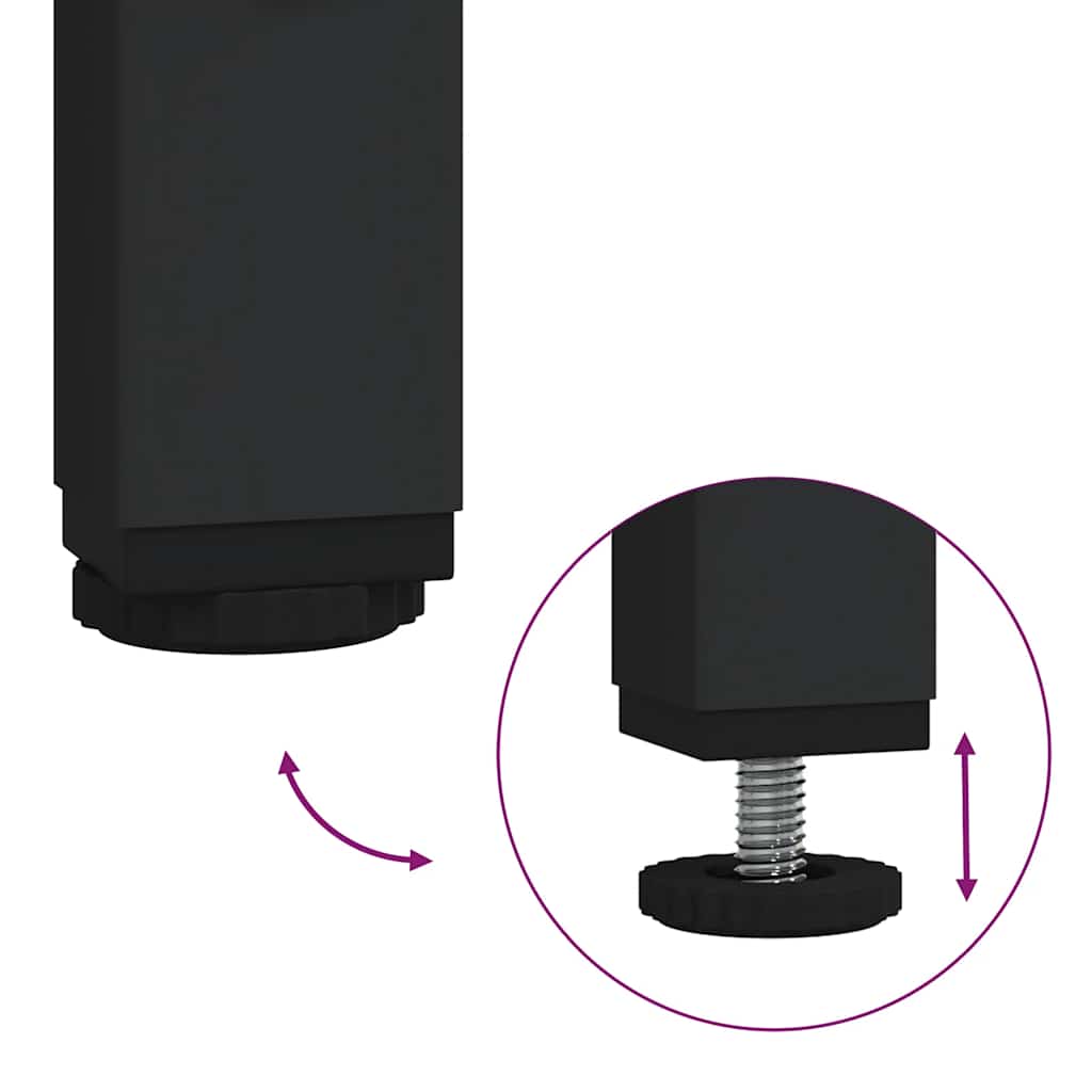 vidaXL Βάση Εκτυπωτή 3 Επιπέδων Sonoma Δρυς 50x41x75 εκ Επεξ. Ξύλο