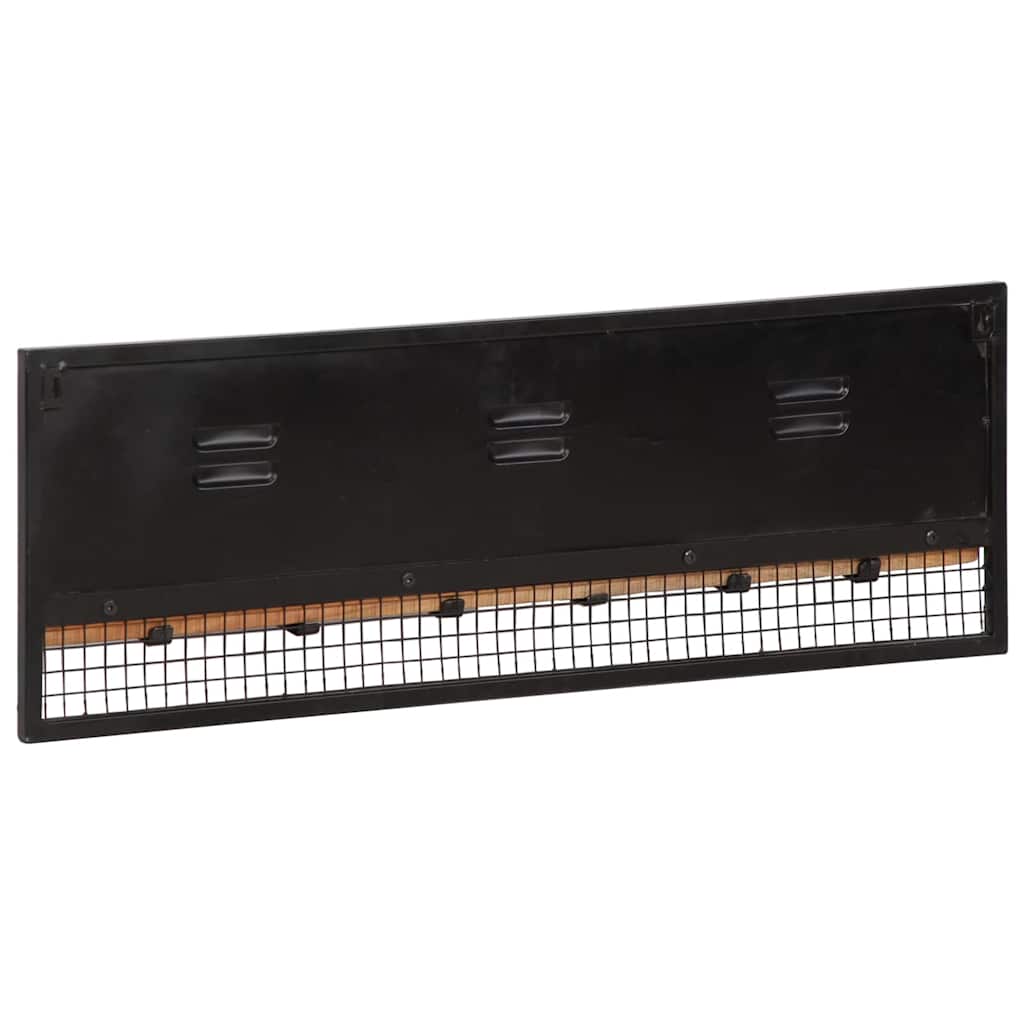 vidaXL Ράφι Τοίχου από Μασίφ Ξύλο Μάνγκο 90x11x30 εκ.
