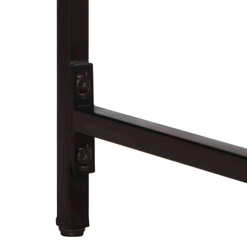 vidaXL Τραπεζαρία 140 x 70 x 75 εκ. από Μασίφ Ακατέργαστο Ξύλο Μάνγκο