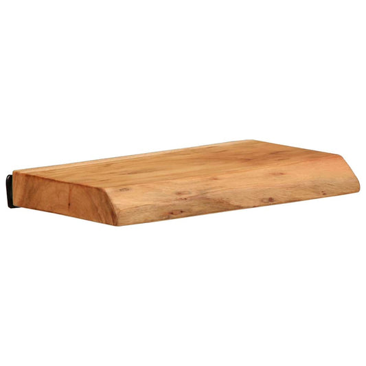 vidaXL Ράφια Τοίχου 2 τεμ. 30x20x3,5 εκ. από Μασίφ Ξύλο Ακακίας