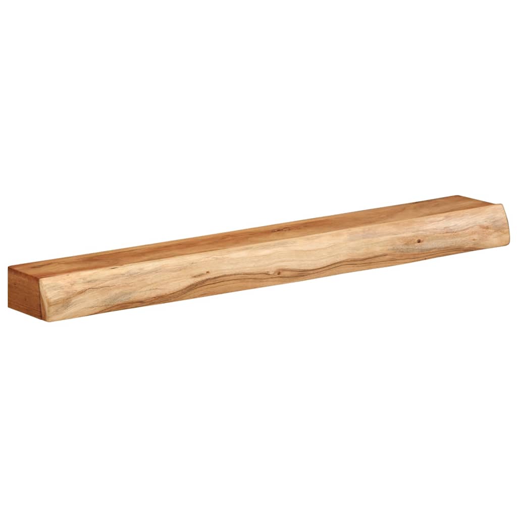 vidaXL Ράφια Τοίχου 2 τεμ. 100x17x8 εκ. από Μασίφ Ξύλο Ακακίας