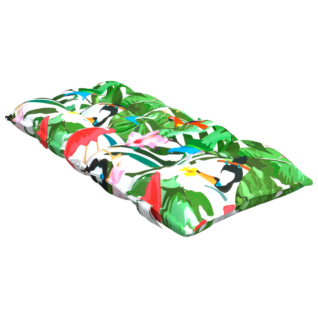 vidaXL Μαξιλάρια Καρέκλας με Πλάτη 4 τεμ. Πολύχρωμα Ύφασμα Oxford