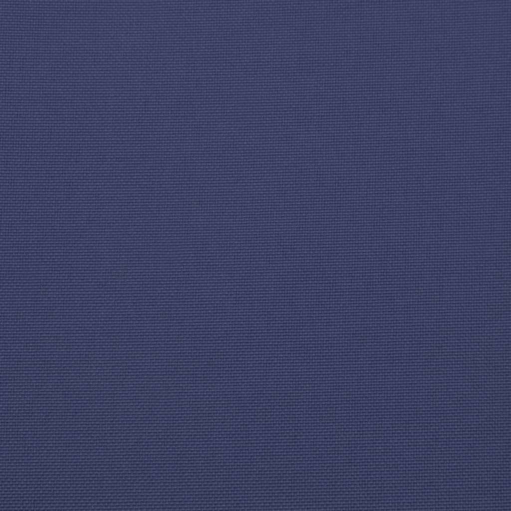 vidaXL Μαξιλάρι Παλέτας Ναυτικό Μπλε 120 x 80 x 12 εκ. Υφασμάτινο
