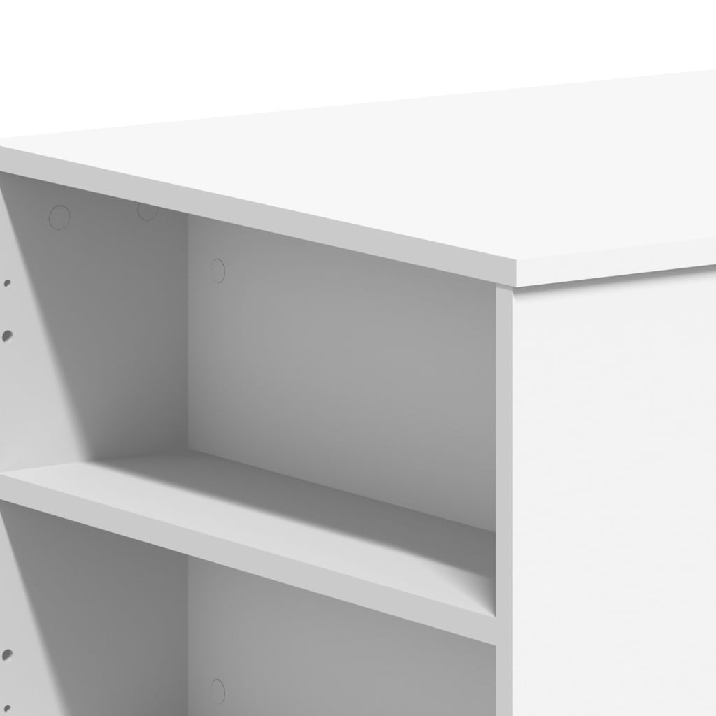 vidaXL Τραπεζάκι Σαλονιού Λευκό 102 x 55 x 42 εκ. από Επεξεργ. Ξύλο