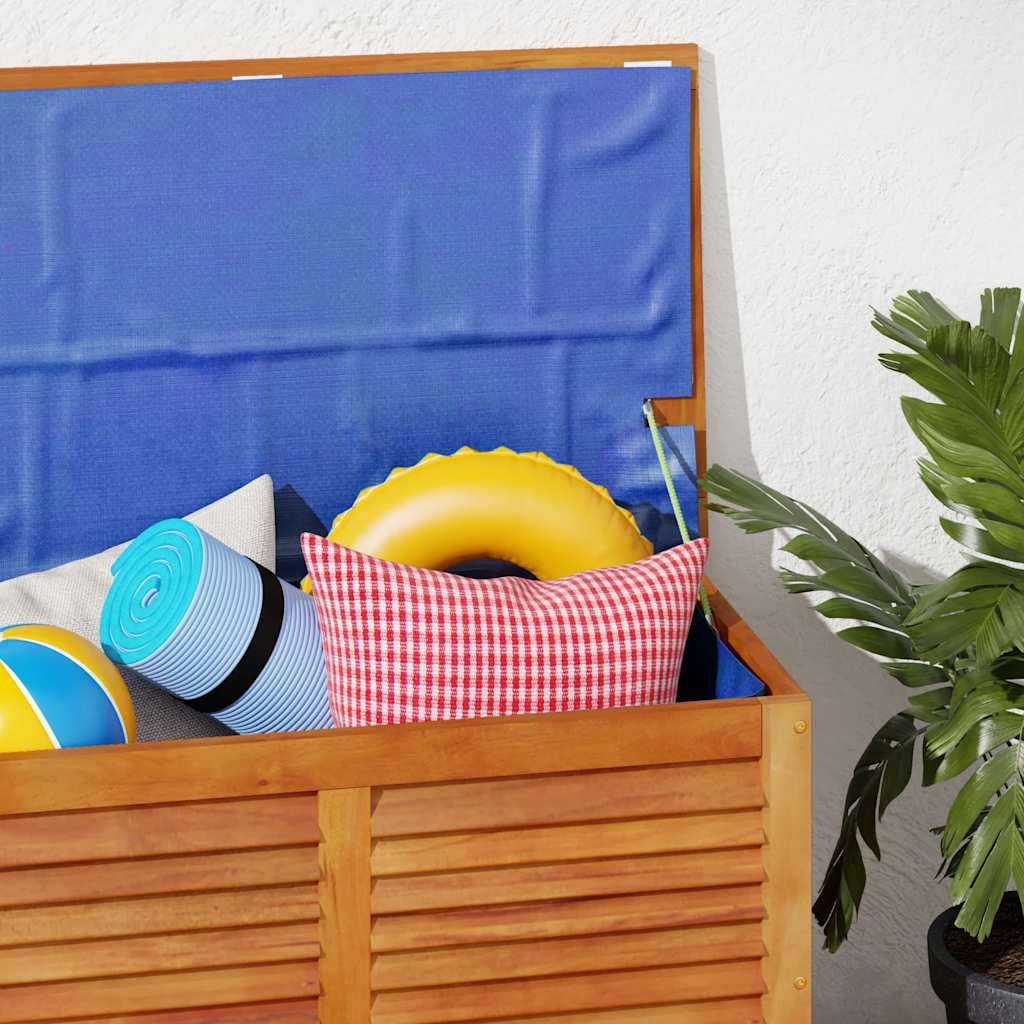 vidaXL Μπαούλο Αποθήκευσης Κήπου 90x50x56 εκ. από Μασίφ Ξύλο Ακακίας