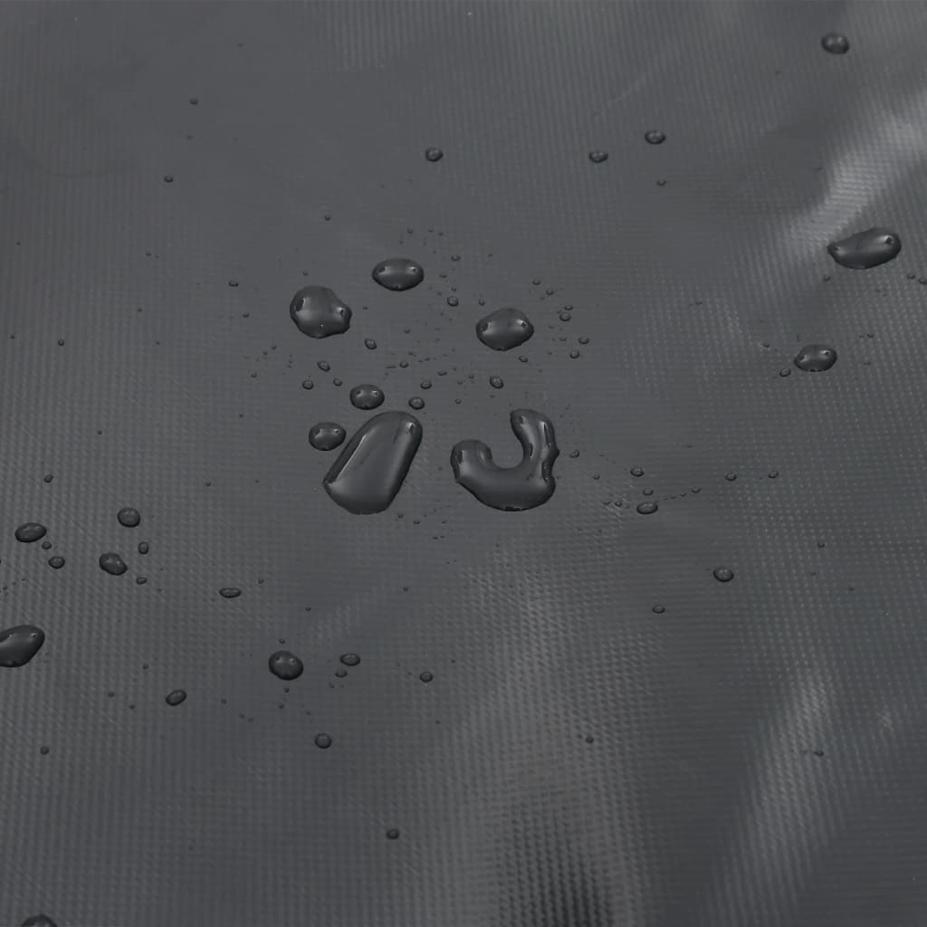 vidaXL Μουσαμάς Ανθρακί 650 γρ./μ.² 6x8 μ.