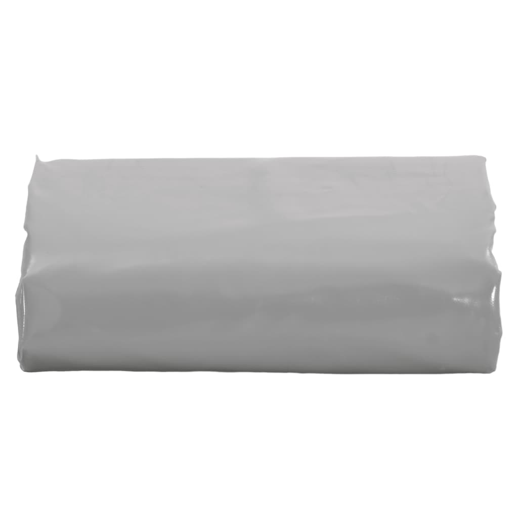 vidaXL Μουσαμάς Γκρι 650 γρ./μ.² 1,5 x 10 μ.
