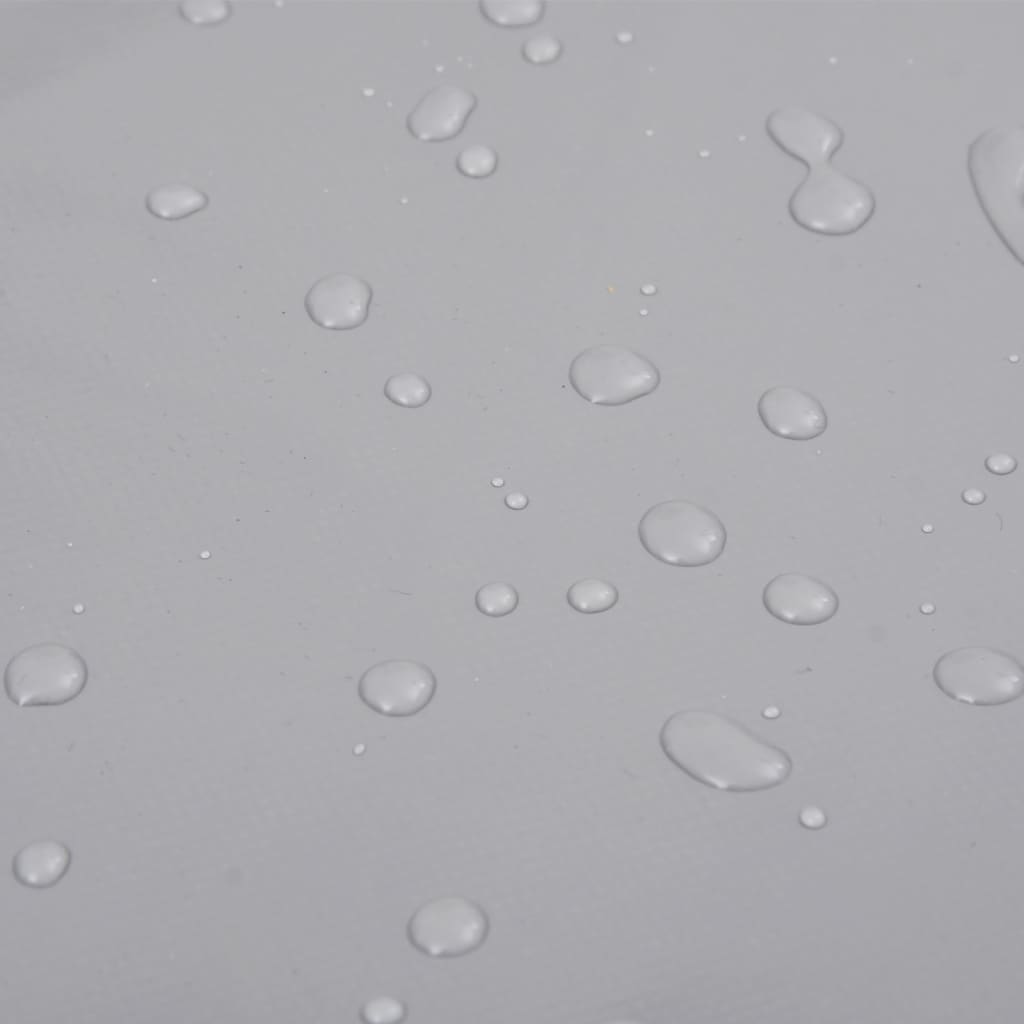 vidaXL Μουσαμάς Γκρι 650 γρ./μ.² 2,5 x 3,5 μ.