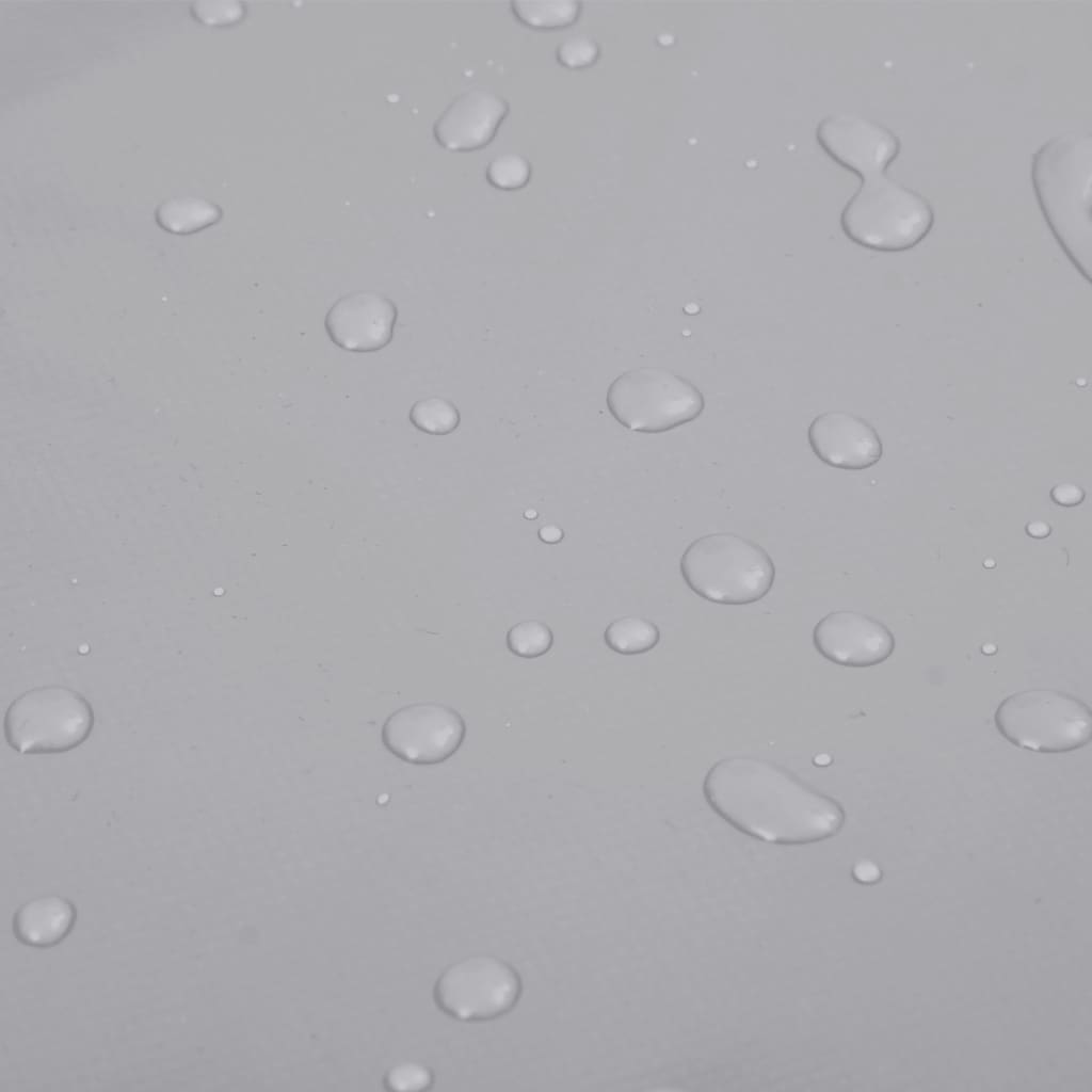 vidaXL Μουσαμάς Γκρι 650 γρ./μ.² 3,5x 5 μ.