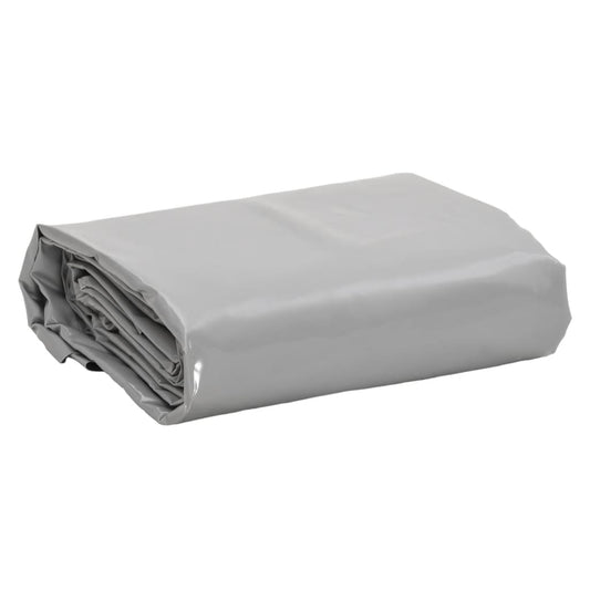 vidaXL Μουσαμάς Γκρι 1 x 2,5 μ. 650 γρ./μ²