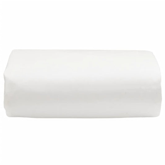 vidaXL Μουσαμάς Λευκός 3 x 3 μ. 650 γρ./μ²