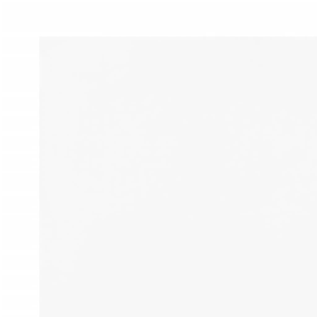 vidaXL Μουσαμάς Λευκός 4 x 4 μ. 650 γρ./μ²