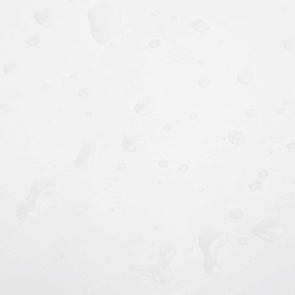 vidaXL Μουσαμάς Λευκός 1 x 2,5 μ. 650 γρ./μ²