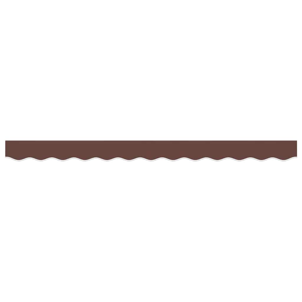 vidaXL Ανταλλακτικό Βολάντσας Τέντας Ρίγα Καφέ 350 εκ.