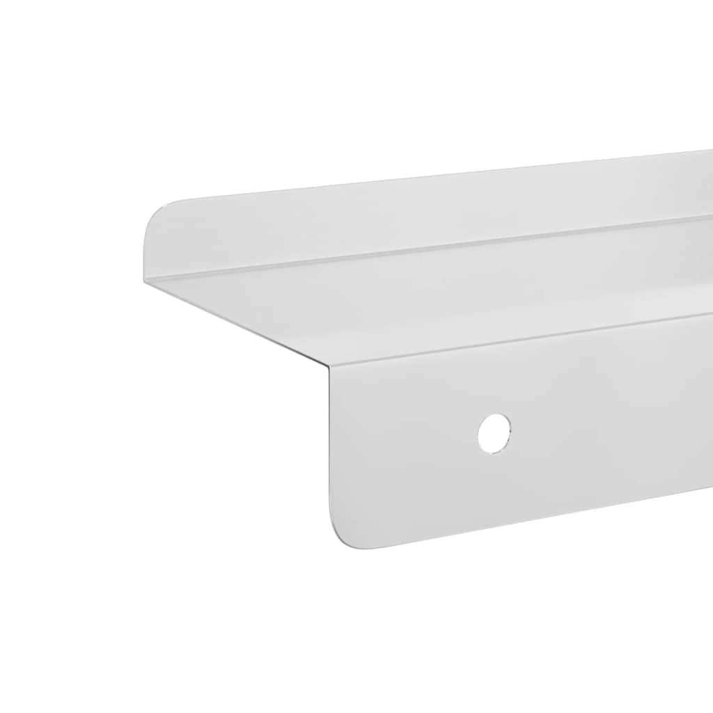 vidaXL Ράφια Τοίχου 3 τεμ. Ασημί Ανοξείδωτο Ατσάλι