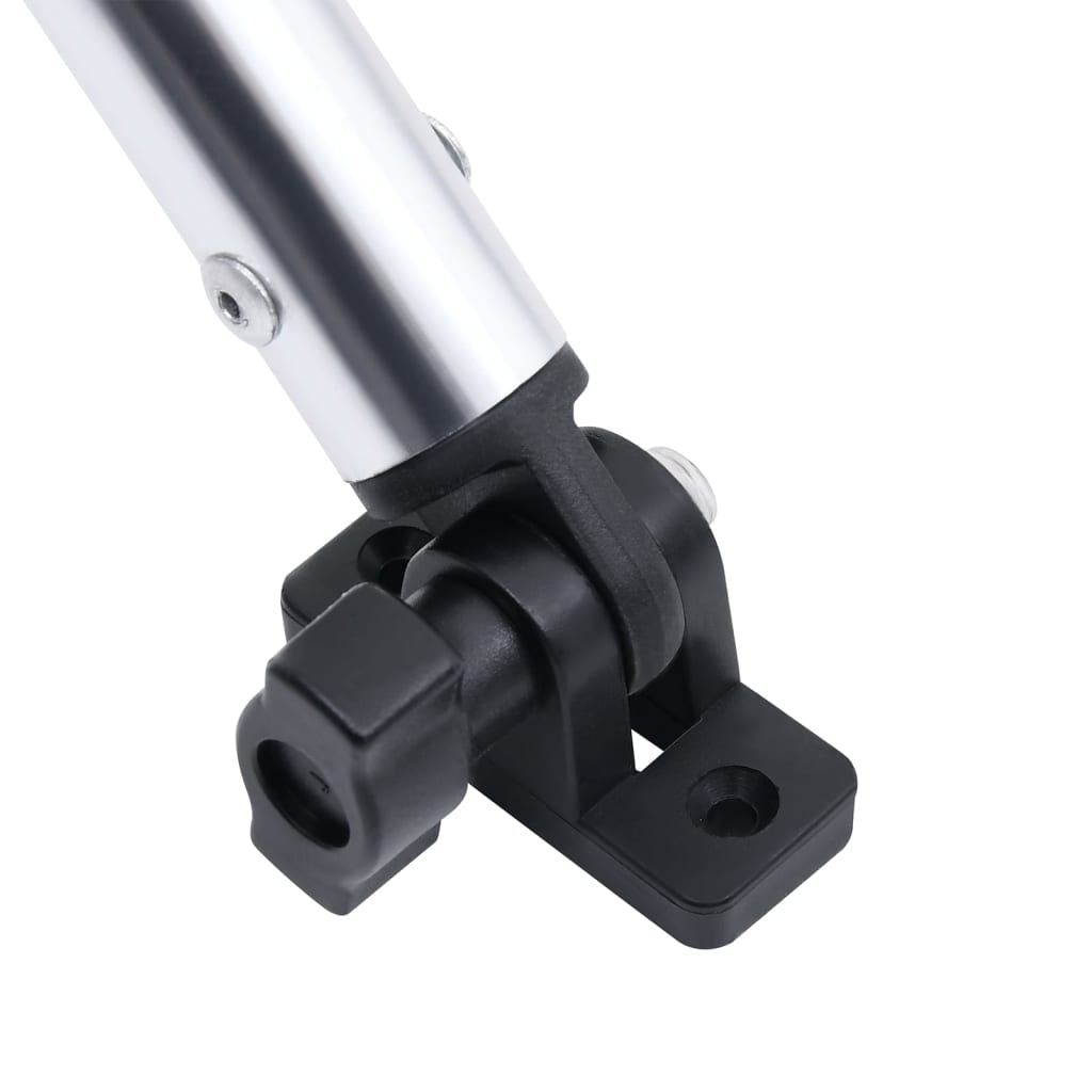 vidaXL Τέντα Σκάφους με 2 Αψίδες Γκρι 150x120x110 εκ.