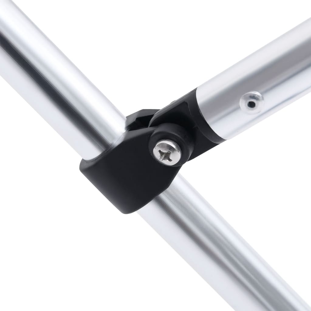 vidaXL Τέντα Σκάφους με 2 Αψίδες Γκρι 150x120x110 εκ.