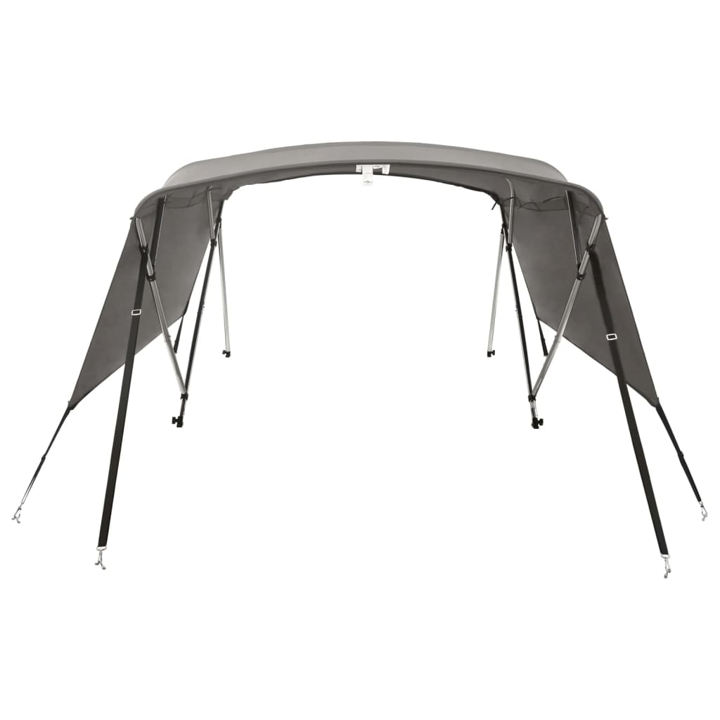 vidaXL Τέντα Σκάφους με 4 Αψίδες Τοιχώματα 243x(230-244)x137 εκ.