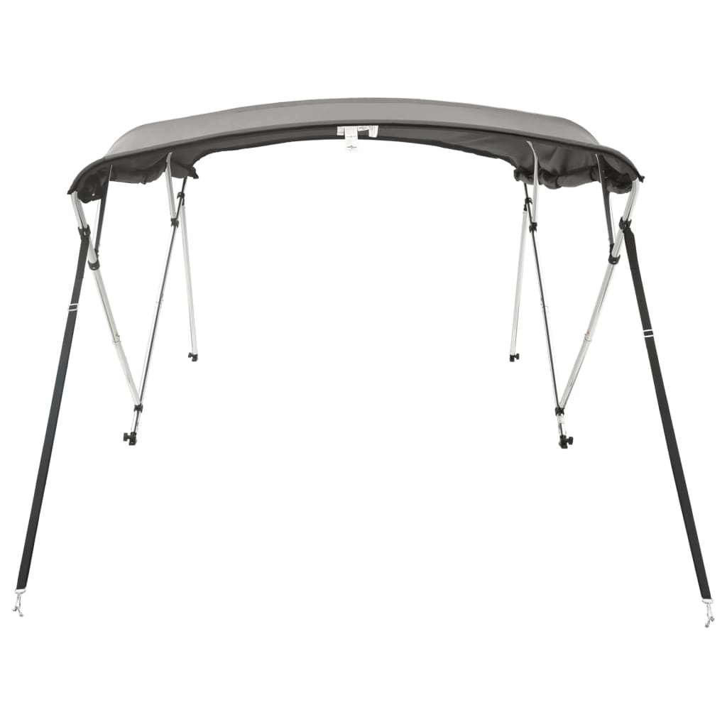 vidaXL Τέντα Σκάφους με 4 Αψίδες Τοιχώματα 243x(230-244)x137 εκ.