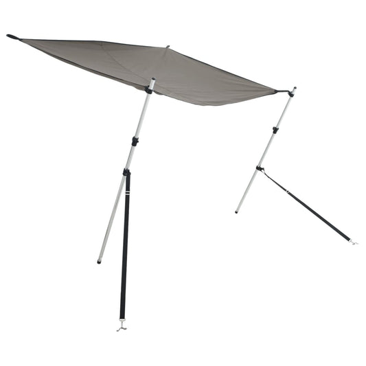 vidaXL Επέκταση Σκιάστρου Σχήμα Τ Ανθρακί 170x208x(115-183) εκ.