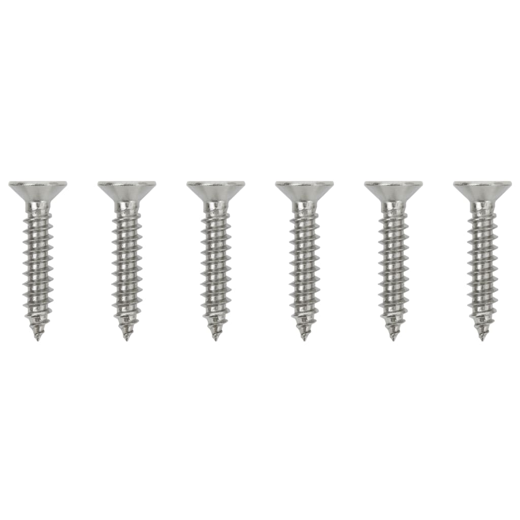 vidaXL Στρογγυλές Βάσεις Τέντας Σκάφους 26χιλ. Σωλήνα 2Τεμ. Αν. Ατσάλι