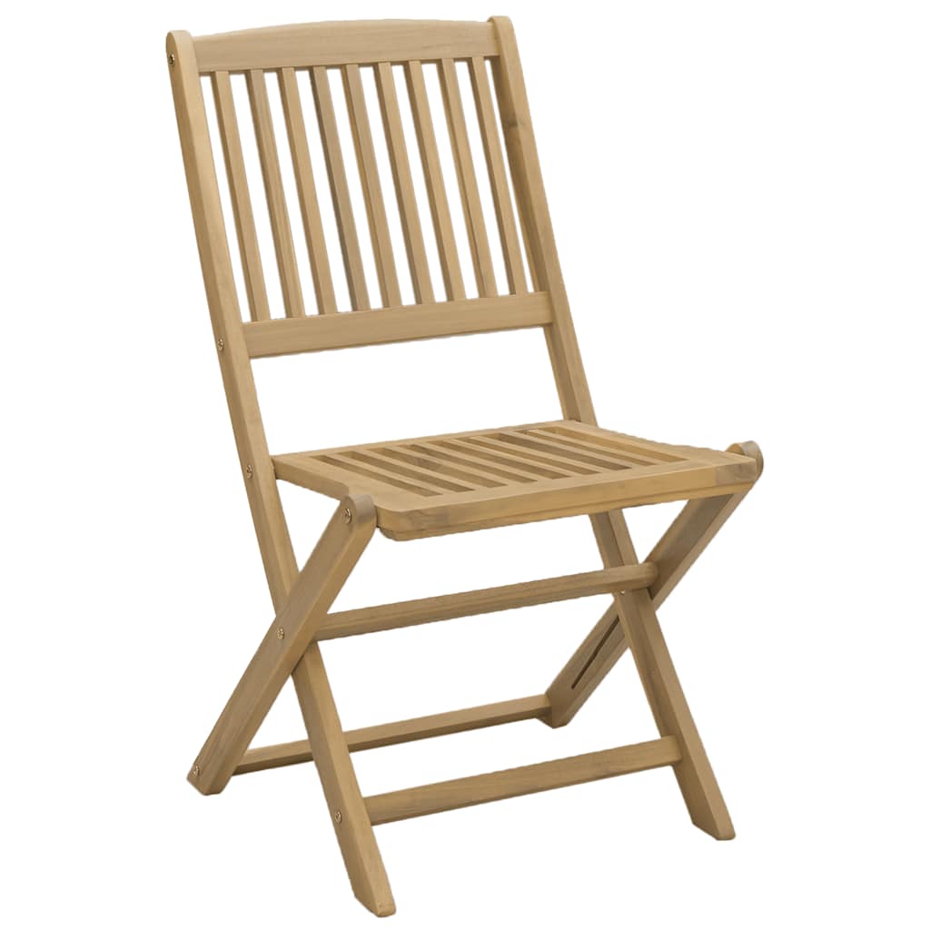 vidaXL Καρέκλες Κήπου Πτυσσόμενες 6 τεμ. 44x50x88 εκ. Μασίφ Ακακία