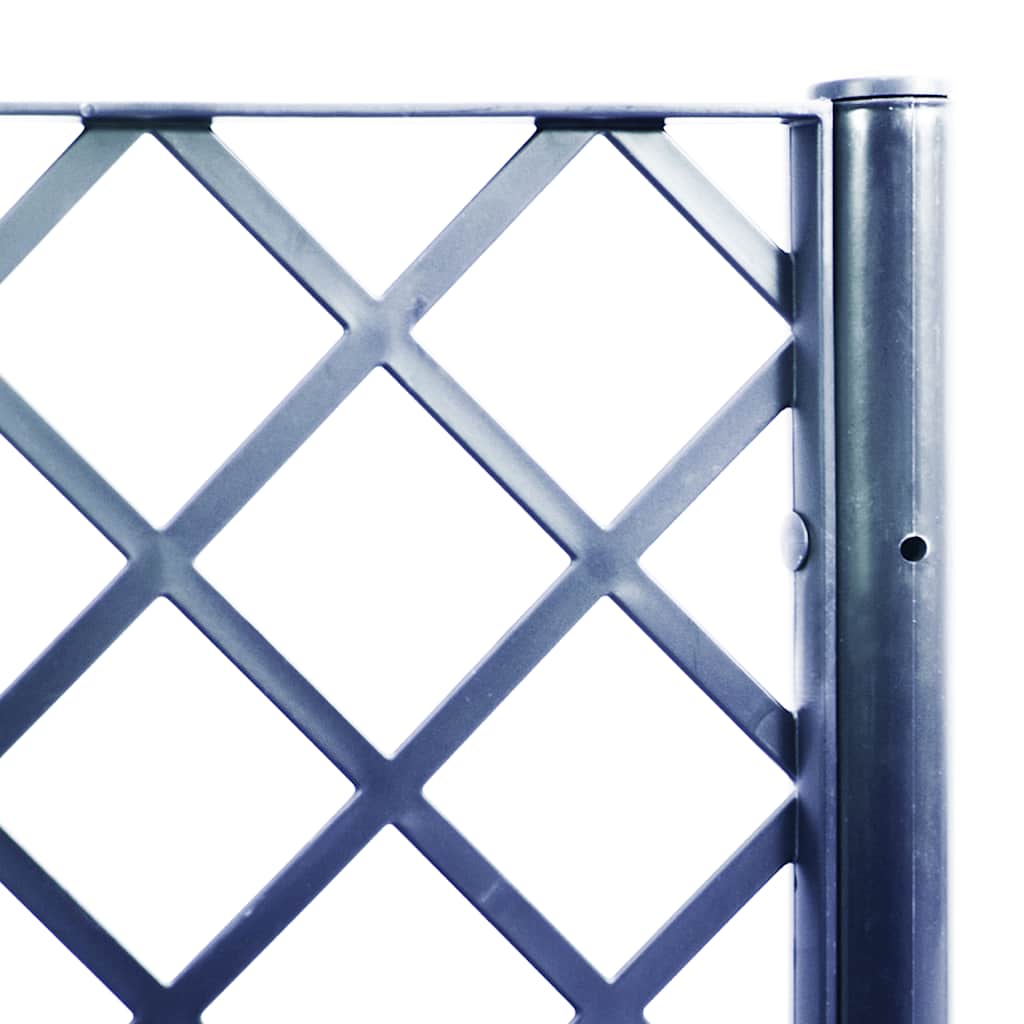 vidaXL Ζαρντινιέρα Κήπου με Καφασωτό Μπλε Γκρι 200x160x142 εκ. από PP