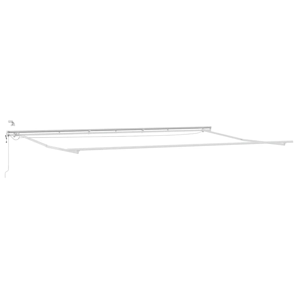 vidaXL Τέντα Πτυσσόμενη Αυτόματη με LED Μπορντό 600x300 εκ.