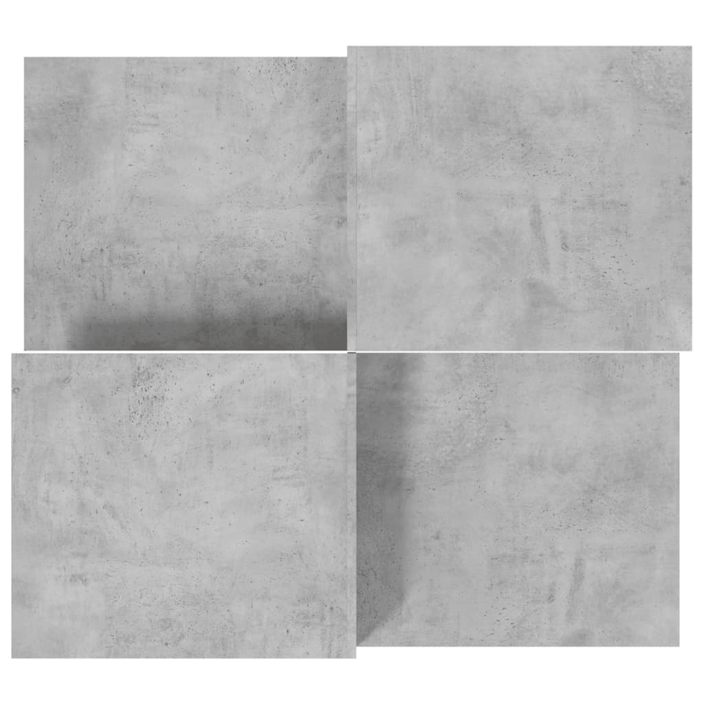 vidaXL Τραπεζάκια Σαλονιού 2 τεμ. Γκρι Σκυροδέματος Επεξεργασμένο Ξύλο