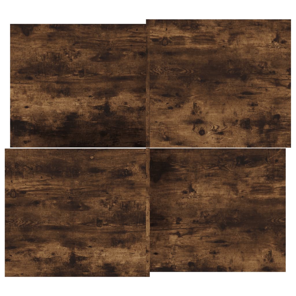 vidaXL Τραπεζάκια Σαλονιού 2 τεμ Καπνιστή Oak Επεξ. Ξύλο