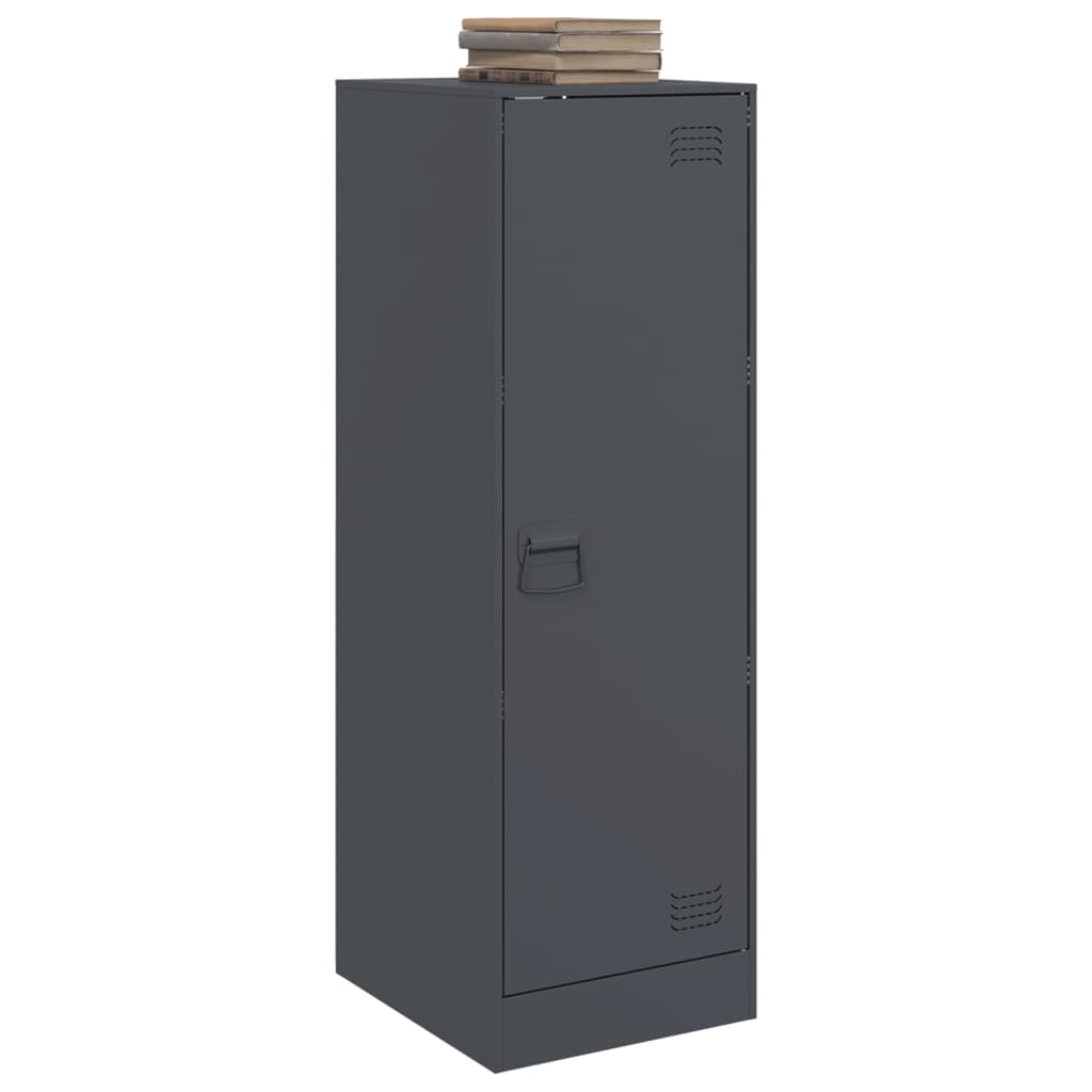 vidaXL Μπουφές Ανθρακί 34,5x39x107 εκ. από Ατσάλι