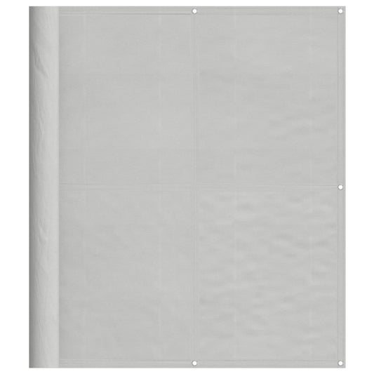 vidaXL Διαχωριστικό Βεράντας Αν.Γκρι 120x400εκ 100% Πολ. Ύφασμα Oxford