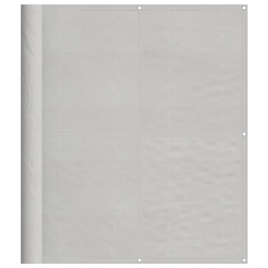 vidaXL Διαχωριστικό Βεράντας Αν.Γκρι 120x800εκ 100% Πολ. Ύφασμα Oxford