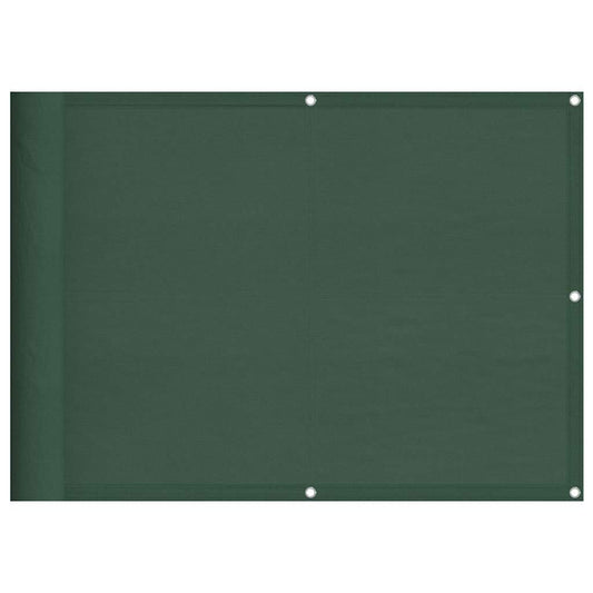 vidaXL Διαχωριστικό Βεράντας Σκ. Πράσινο 75x700εκ 100% Πολ. Oxford