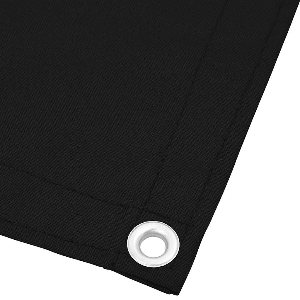 vidaXL Διαχωριστικό Βεράντας Μαύρο 90x700εκ 100% Πολ. Ύφασμα Oxford