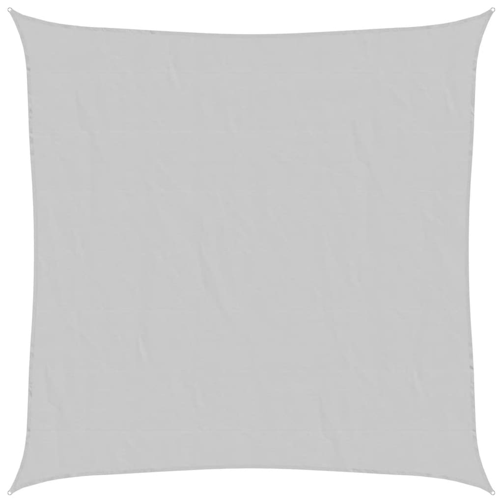 vidaXL Σκίαστρο Ιστιοπλοΐας Αν. Γκρι 5x5 μ. 100% Πολυεστέρας Oxford