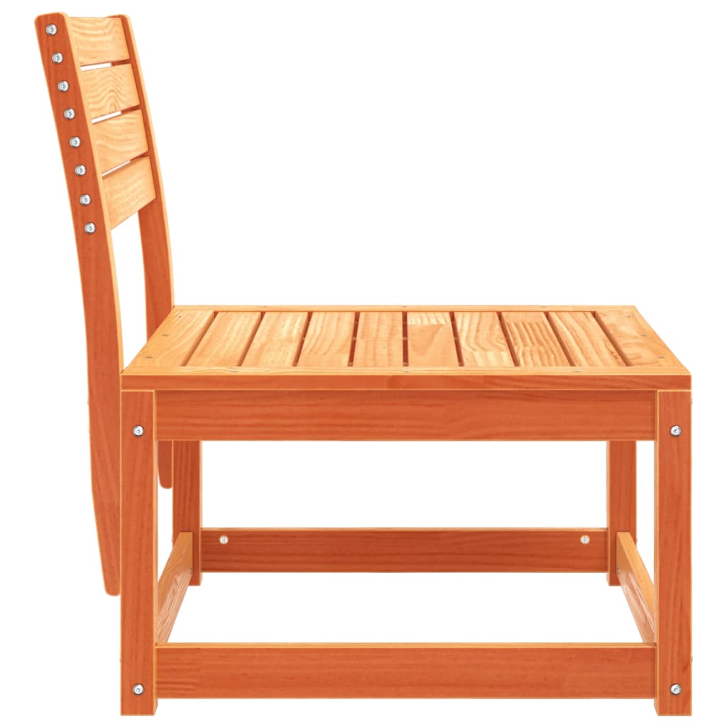 vidaXL Καναπές Κήπου Καφέ Κεριού από Μασίφ Ξύλο Πεύκου