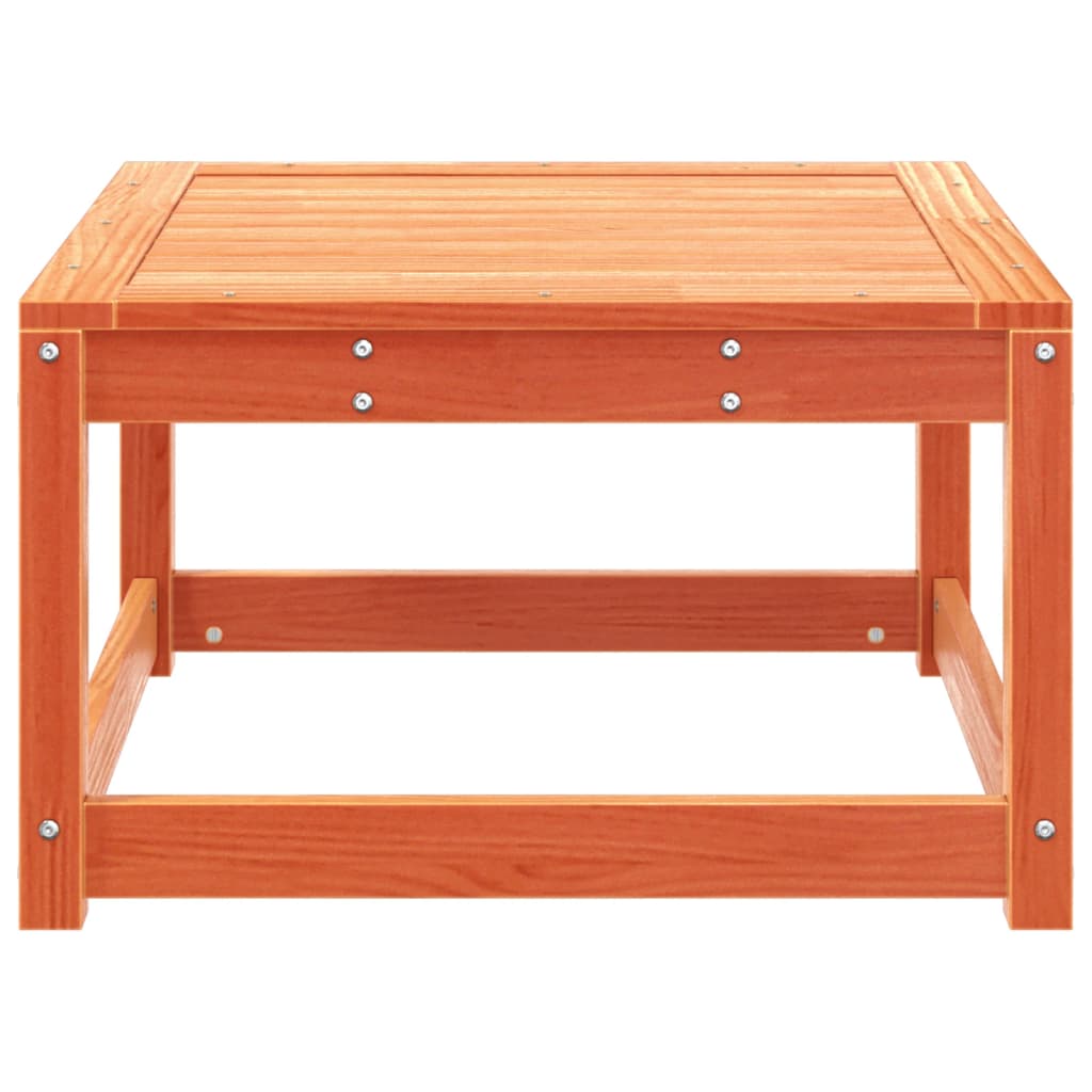 vidaXL Υποπόδιο Κήπου Καφέ Κεριού από Μασίφ Ξύλο Πεύκου