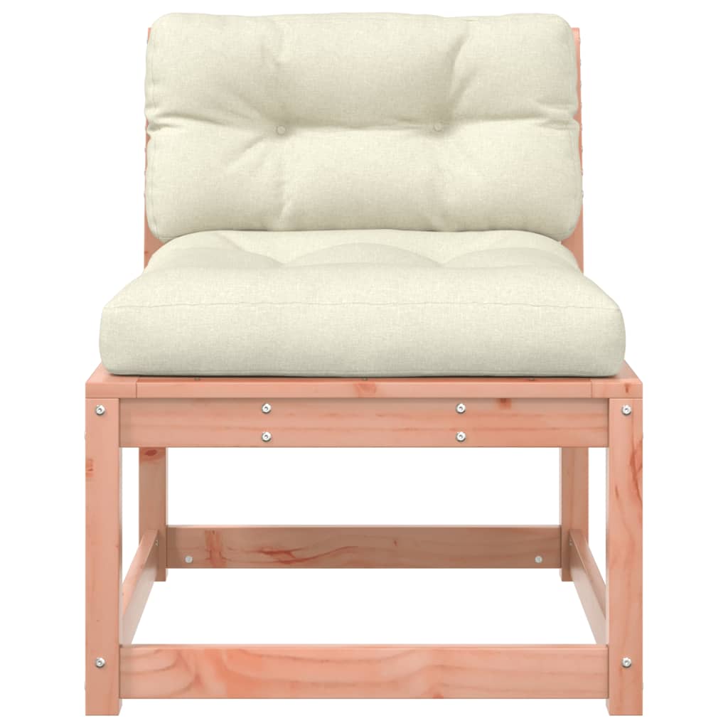 vidaXL Καναπές Κήπου από Μασίφ Ξύλο Ψευδοτσούγκας με Μαξιλάρια