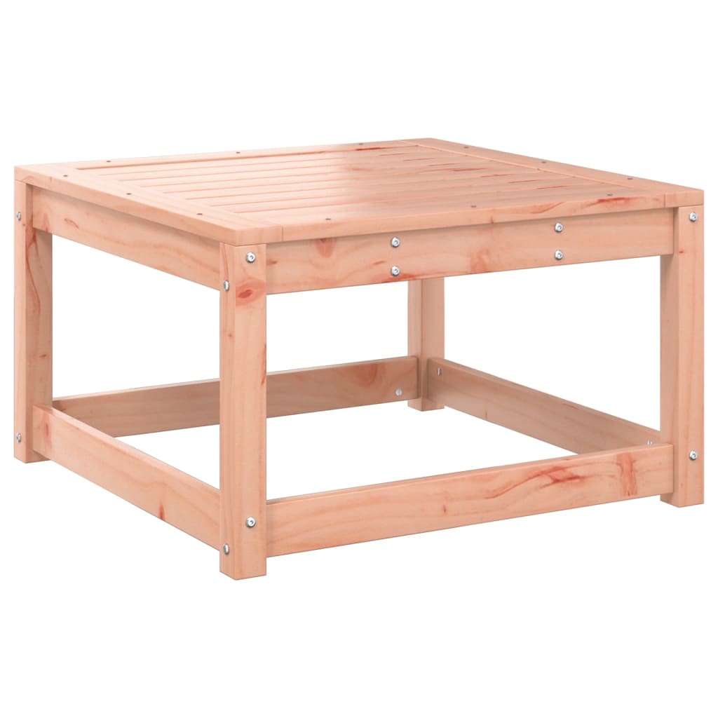 vidaXL Υποπόδιο Κήπου από Μασίφ Ξύλο Ψευδοτσούγκας με Μαξιλάρια