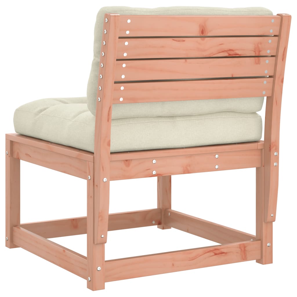 vidaXL Καναπέδες Κήπου 2 τεμ. Μασίφ Ξύλο Ψευδοτσούγκας με Μαξιλάρια