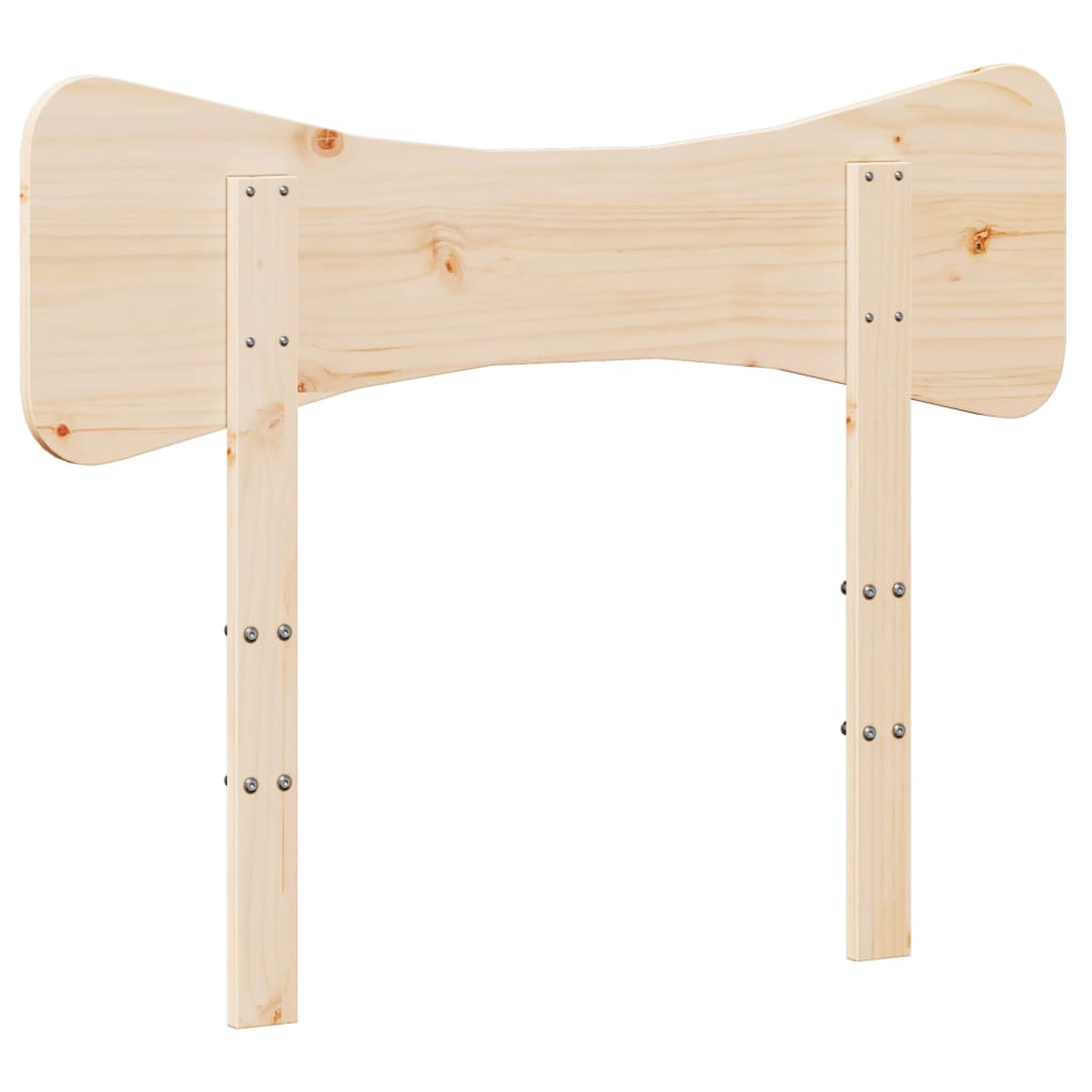 vidaXL Κεφαλάρι 75 εκ. από Μασίφ Ξύλο Πεύκου