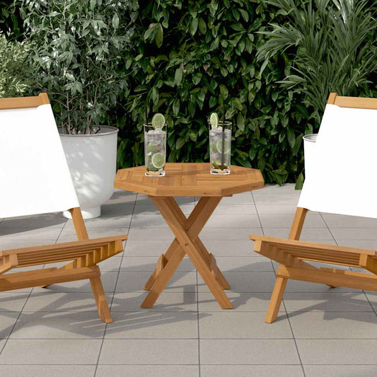vidaXL Επιφάνεια Τραπεζιού Οκτάγωνη 50x50x2,5 εκ. Μασίφ Ξύλο Teak