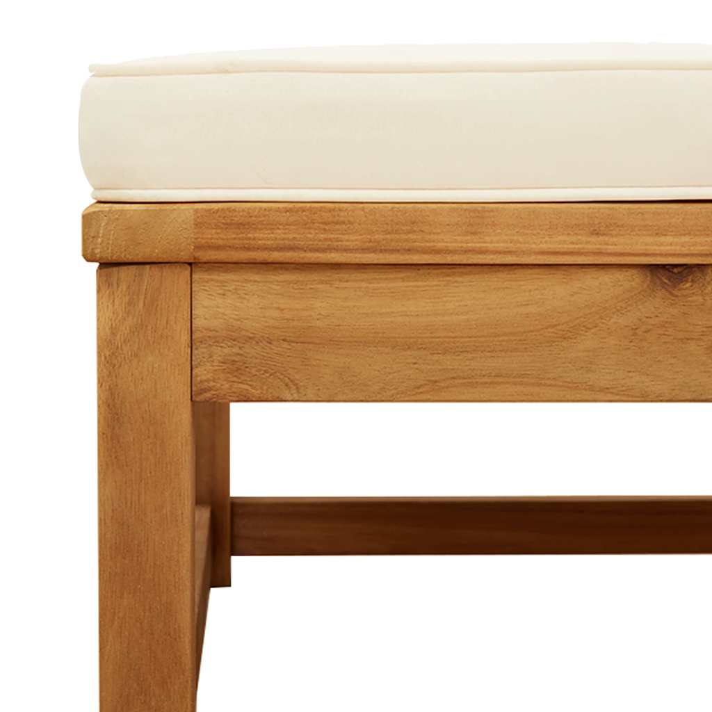 vidaXL Σαλόνι Κήπου Σετ 6 Τεμαχίων από Μασίφ Ξύλο Ακακίας με Μαξιλάρια