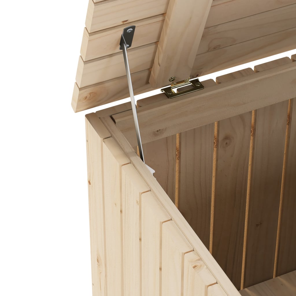 vidaXL Κουτί Αποθήκευσης με Καπάκι RANA 80x49x54εκ. Μασίφ Ξύλο Πεύκου