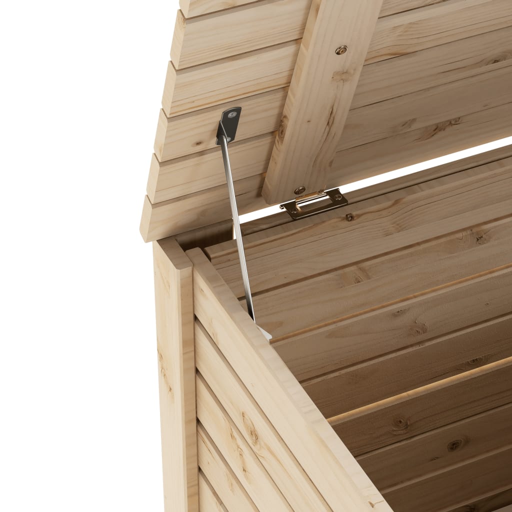 vidaXL Κουτί Αποθήκευσης με Καπάκι RANA 100x49x54εκ. Μασίφ Ξύλο Πεύκου
